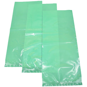 4.5 Mil LIGHT GREEN Cook Chill Bag with Angle Heat Seal