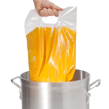 4.5 Mil Handle Heat Sealed Cook Chill Bag 2-Gallon 10” x 34”  - 400 Bags per case