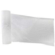 24.5" x 17.5" x 34" 1.1 Mil Clear Gusseted Perforated Biodegradable* Liners on a Roll