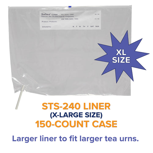 Saftea® Liner 150-Count Case  (STS-240 X-Large Liner)