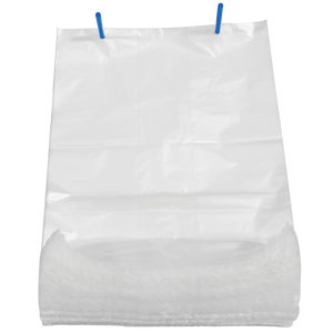 Wicketed Biodegradable* Box Liner 17" x 13" x 37" - 0.8 MIL - Clear